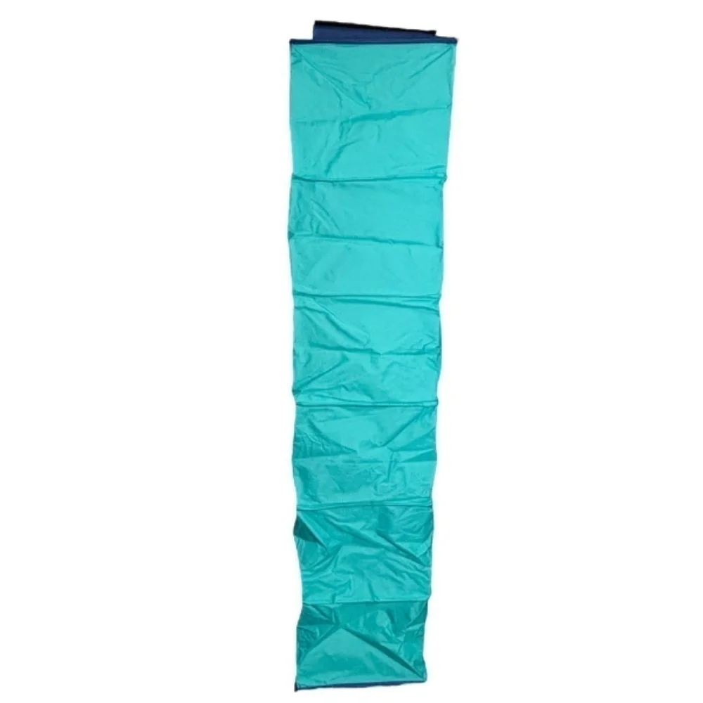 Storage 6 Shelf Organizer Space Saver Blue Fabric Over Closet Rod Hanging